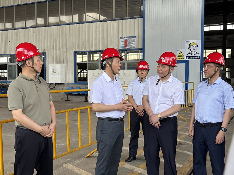 市委副书记、市长孔涛来公司调研指导工作